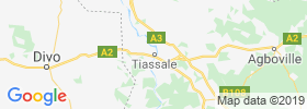 Tiassale map